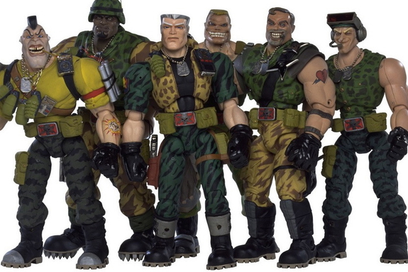 small soldiers barbie dolls
